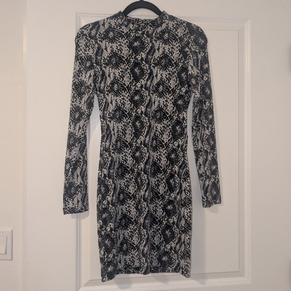 Mini Open Back Dress